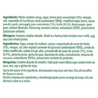 Knorr Professional Lemon and Herb Marinade -  2 L - 